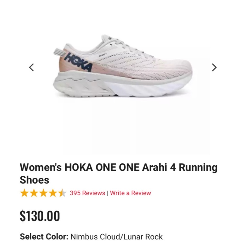 Hoka ONE ONE Arahi 4 Running Tennis Shoes